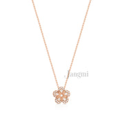 Pink Rose Pendant