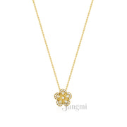 Yellow Rose Pendant
