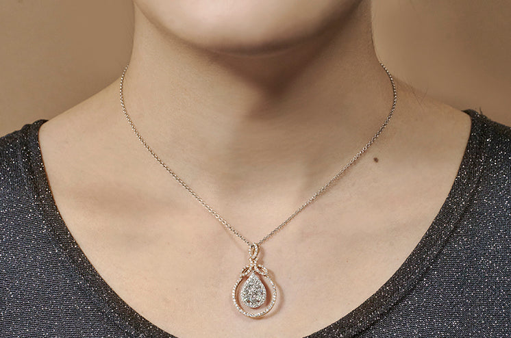 Olivia Pear Pendant