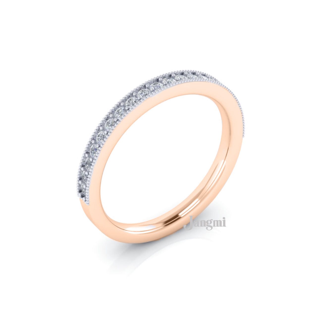 Love Channel Wedding Band