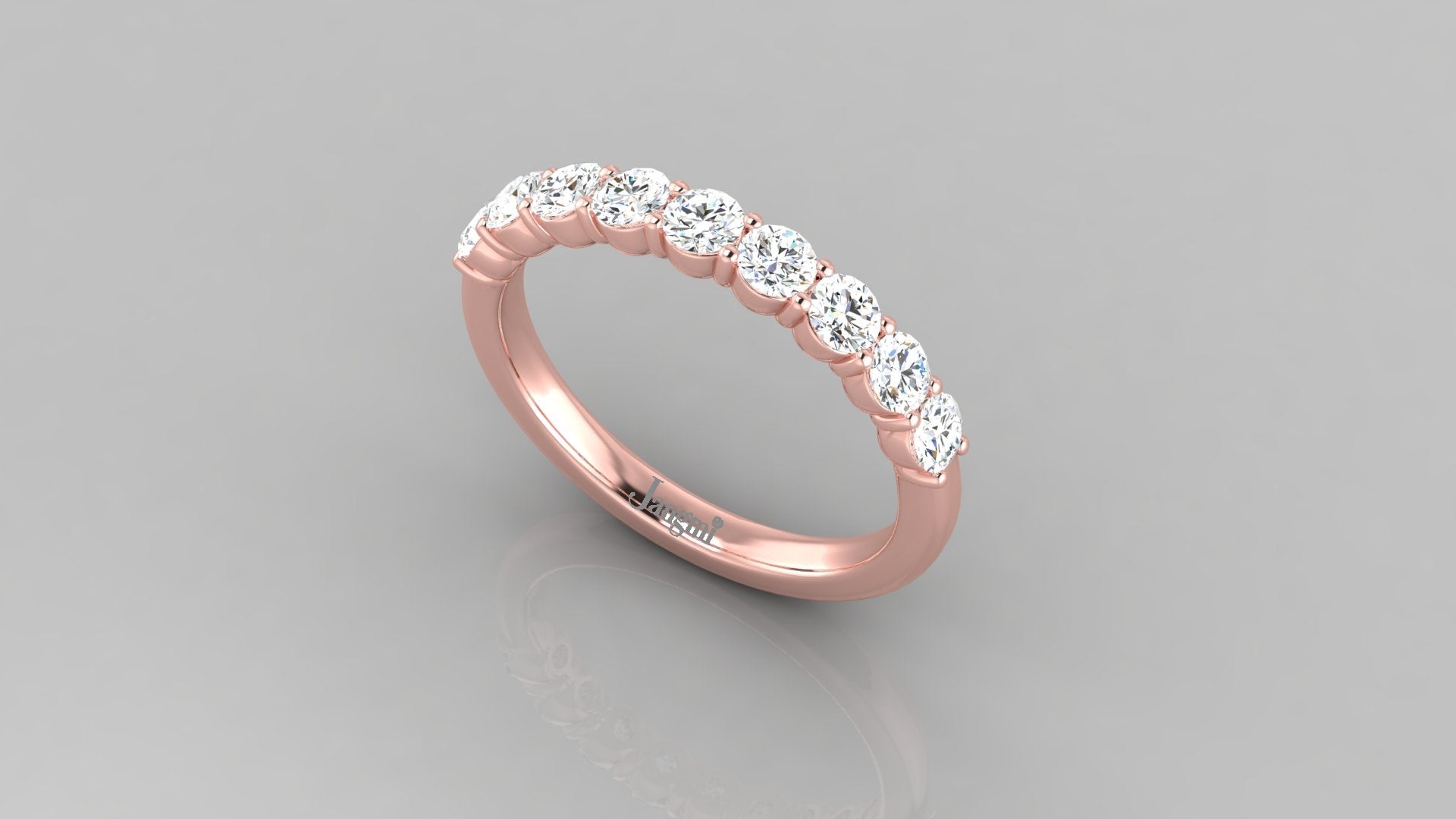 Shared Mini Prong 9 Diamonds