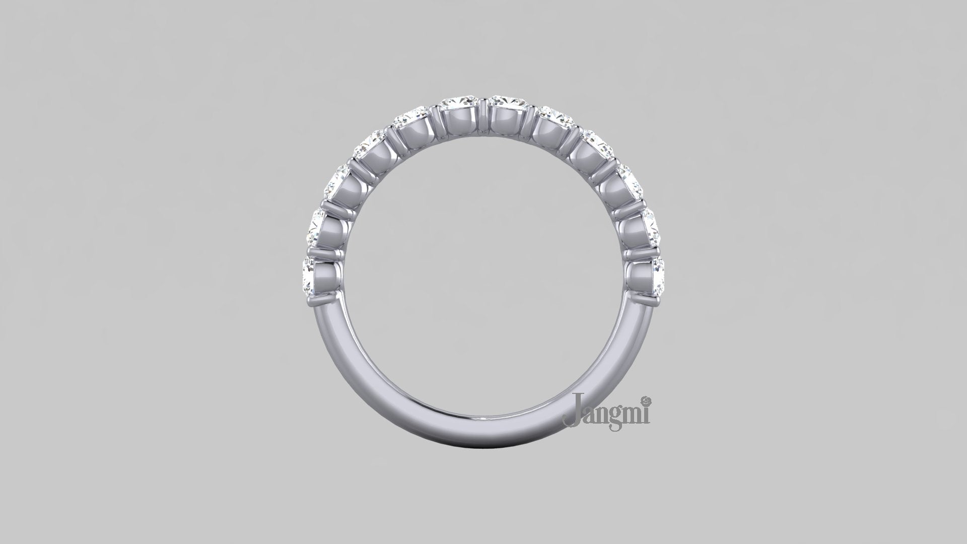 Shared Mini Prong 12 Diamonds