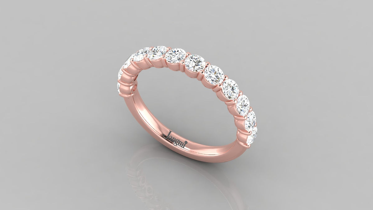 Shared Mini Prong 12 Diamonds
