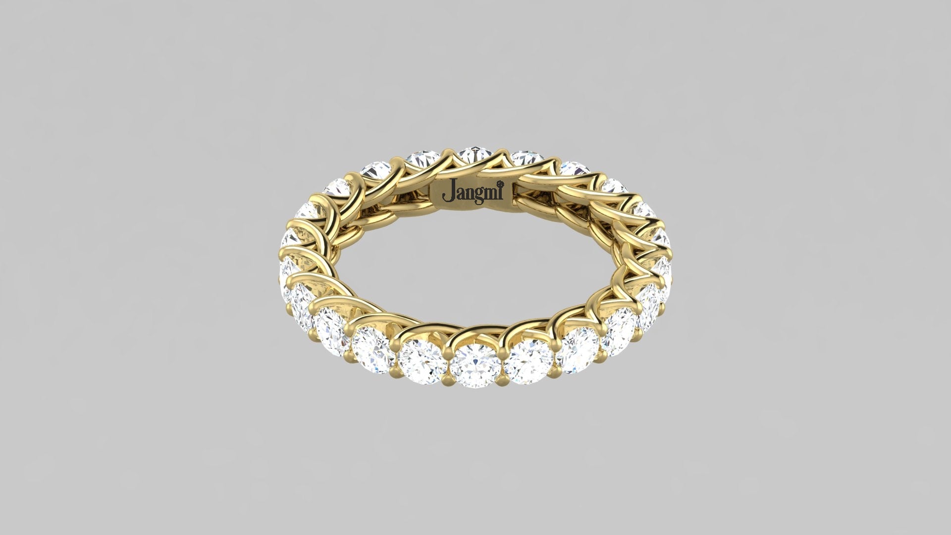Love Canary Wedding Band 100%
