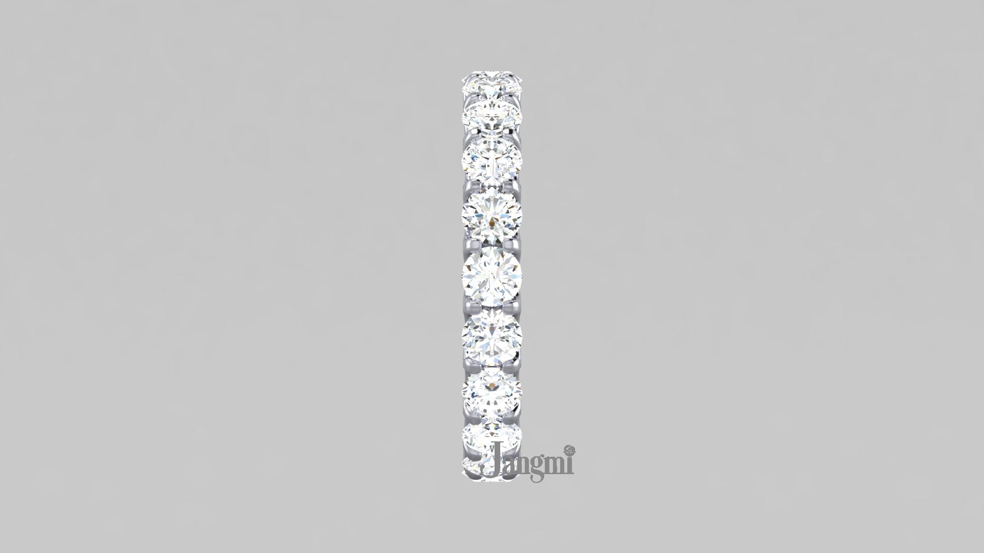 Love U Shared Prong Wedding band 100%