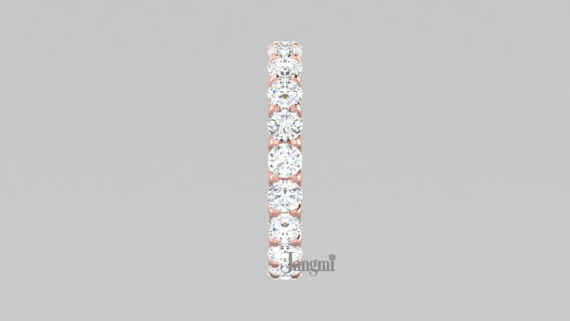 Love U Shared Prong Wedding band 100%