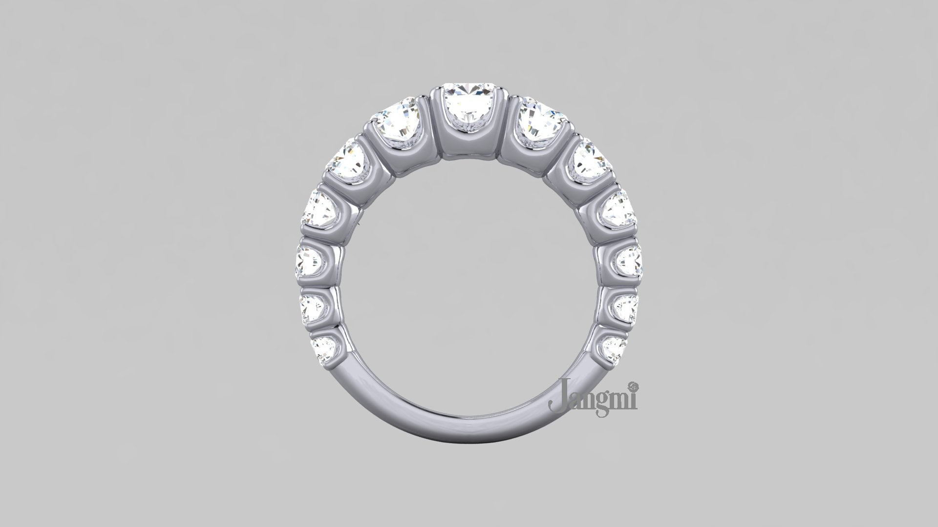 Love Gradual Wedding Band