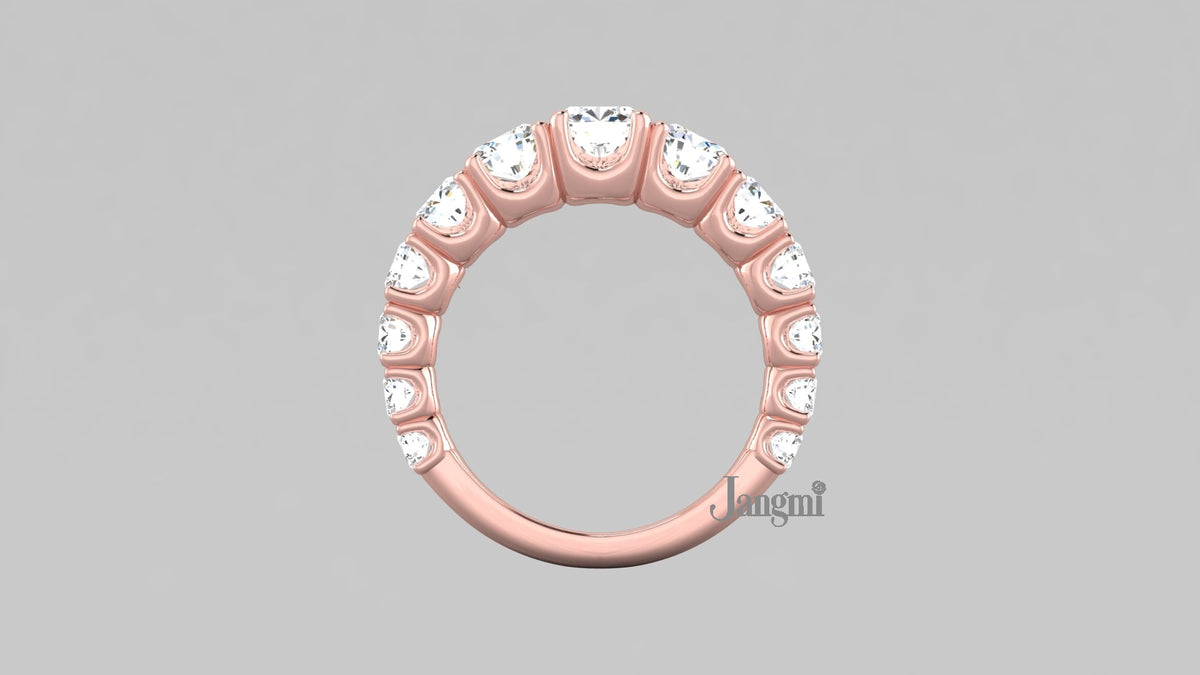 Love Gradual Wedding Band