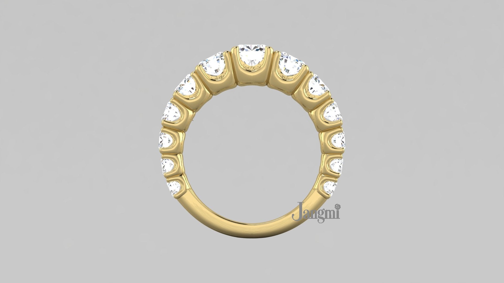 Love Gradual Wedding Band