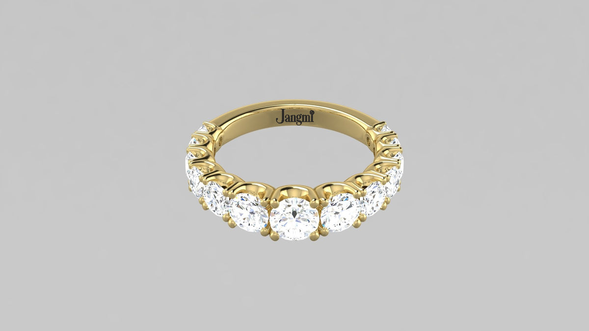 Love Gradual Wedding Band