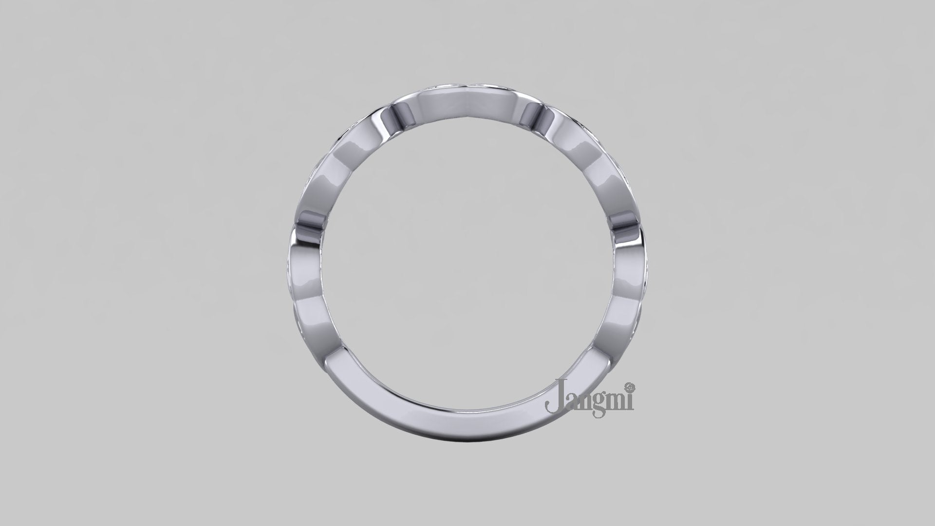 Love V Eyelet Ring