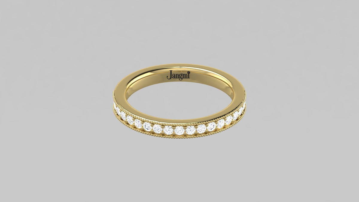 Love Channel Wedding Band