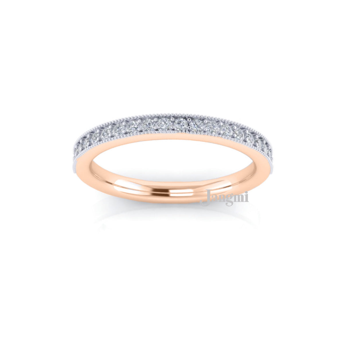 Love Channel Wedding Band