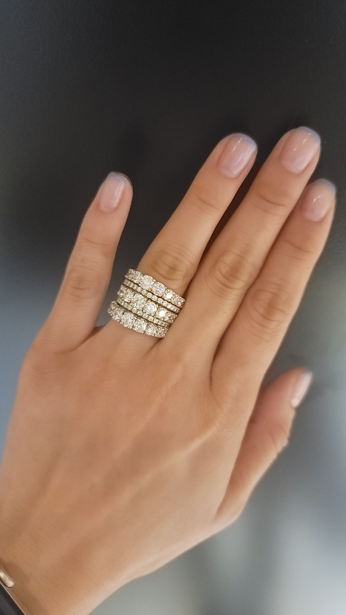 Love Gradual Wedding Band