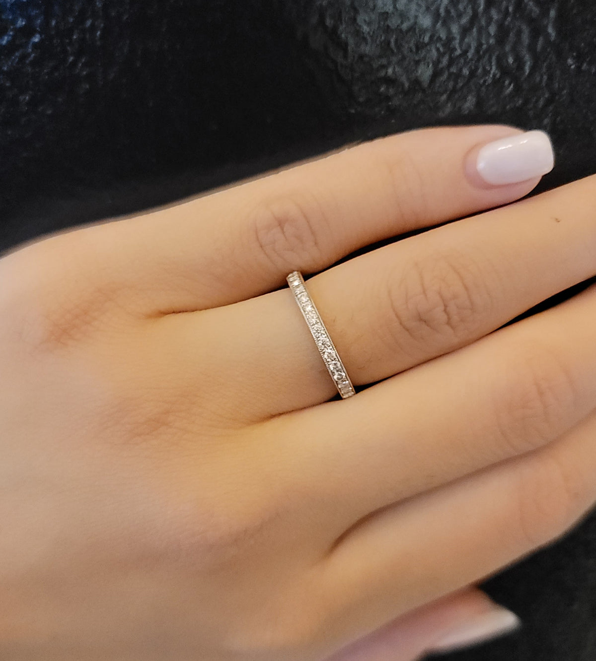 Love Channel Wedding Band
