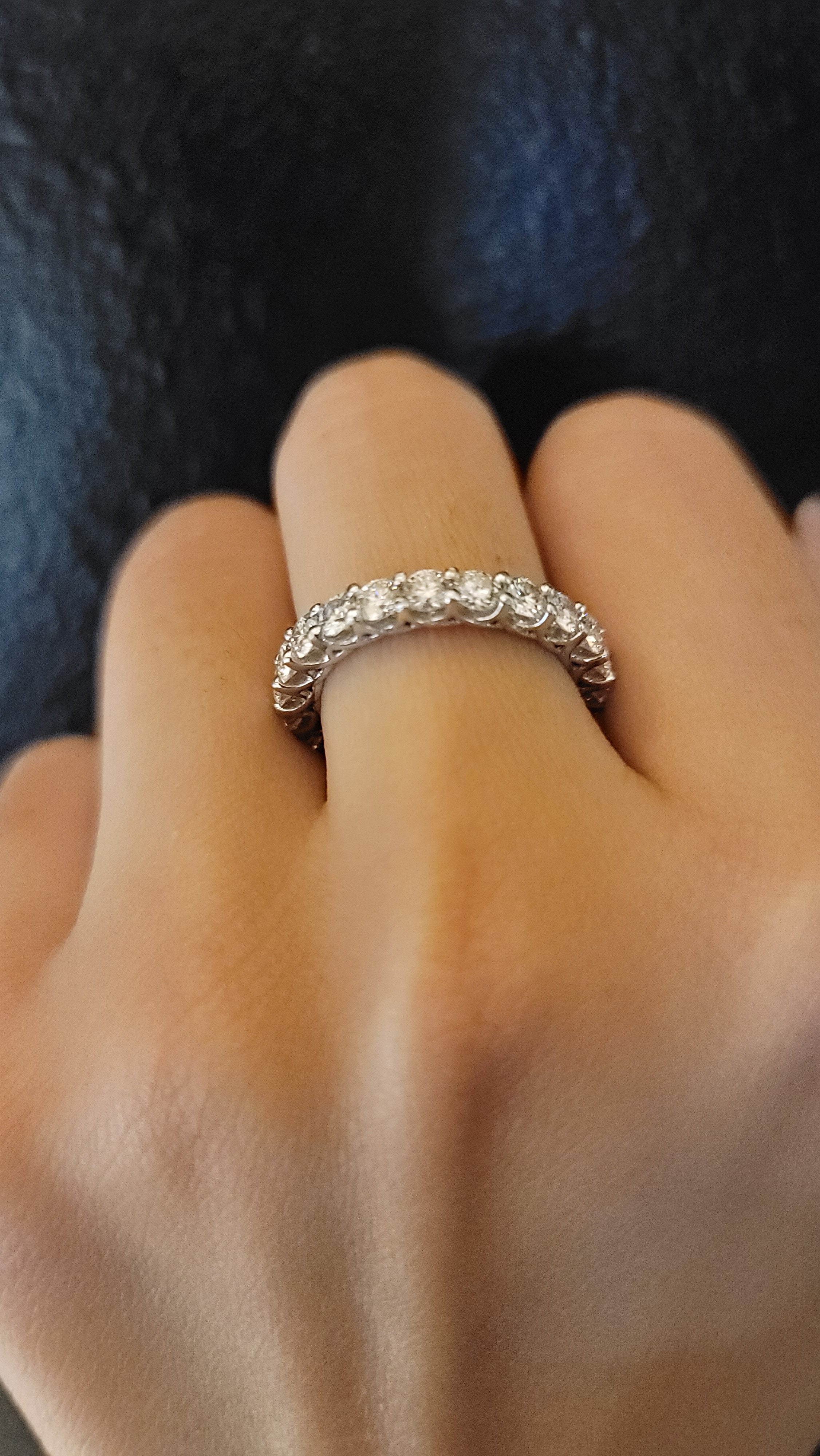 Love Canary Wedding Band 100%
