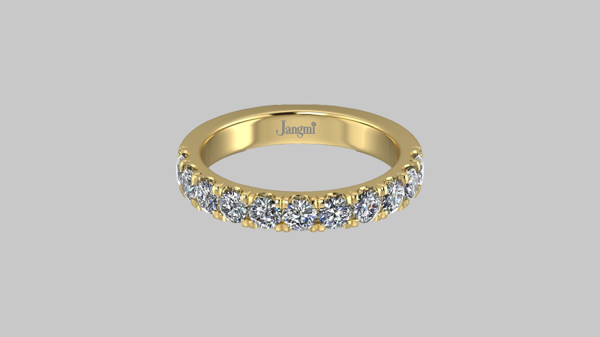 Love II 3mm Wedding Band