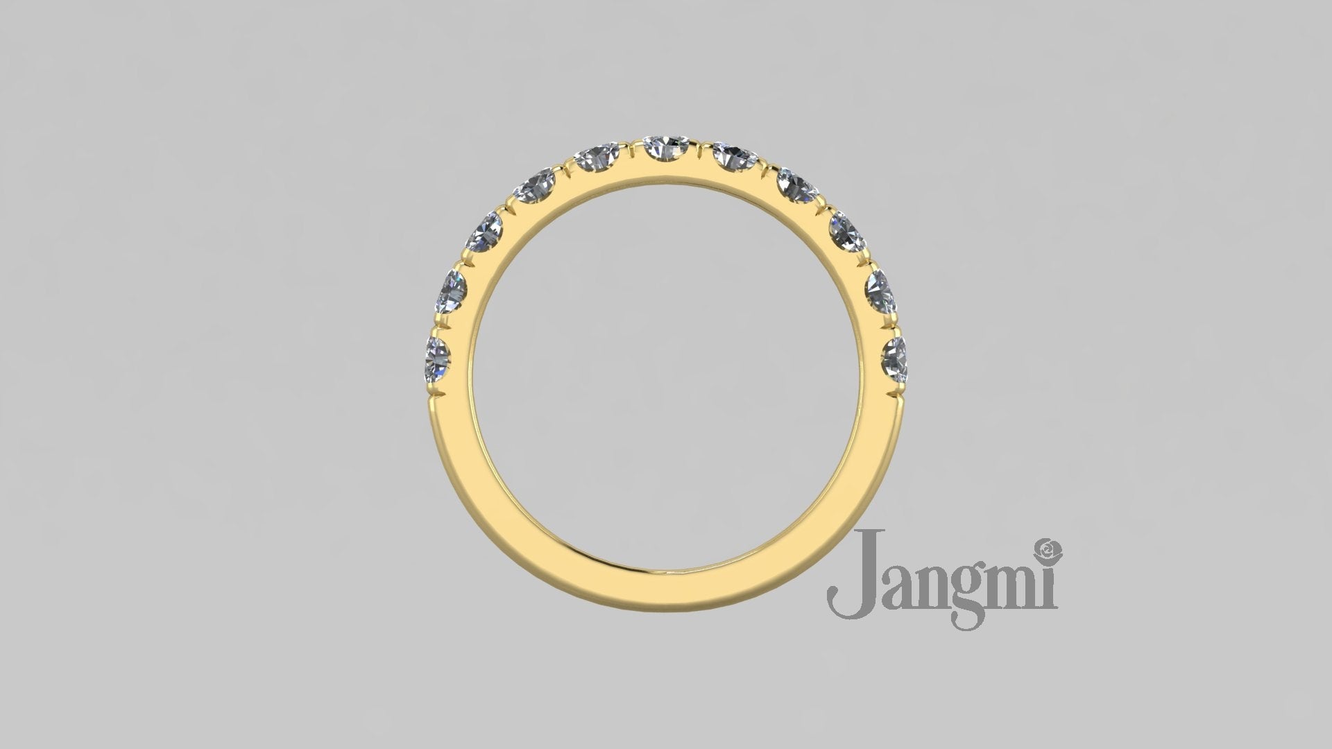 Love II 3mm Wedding Band