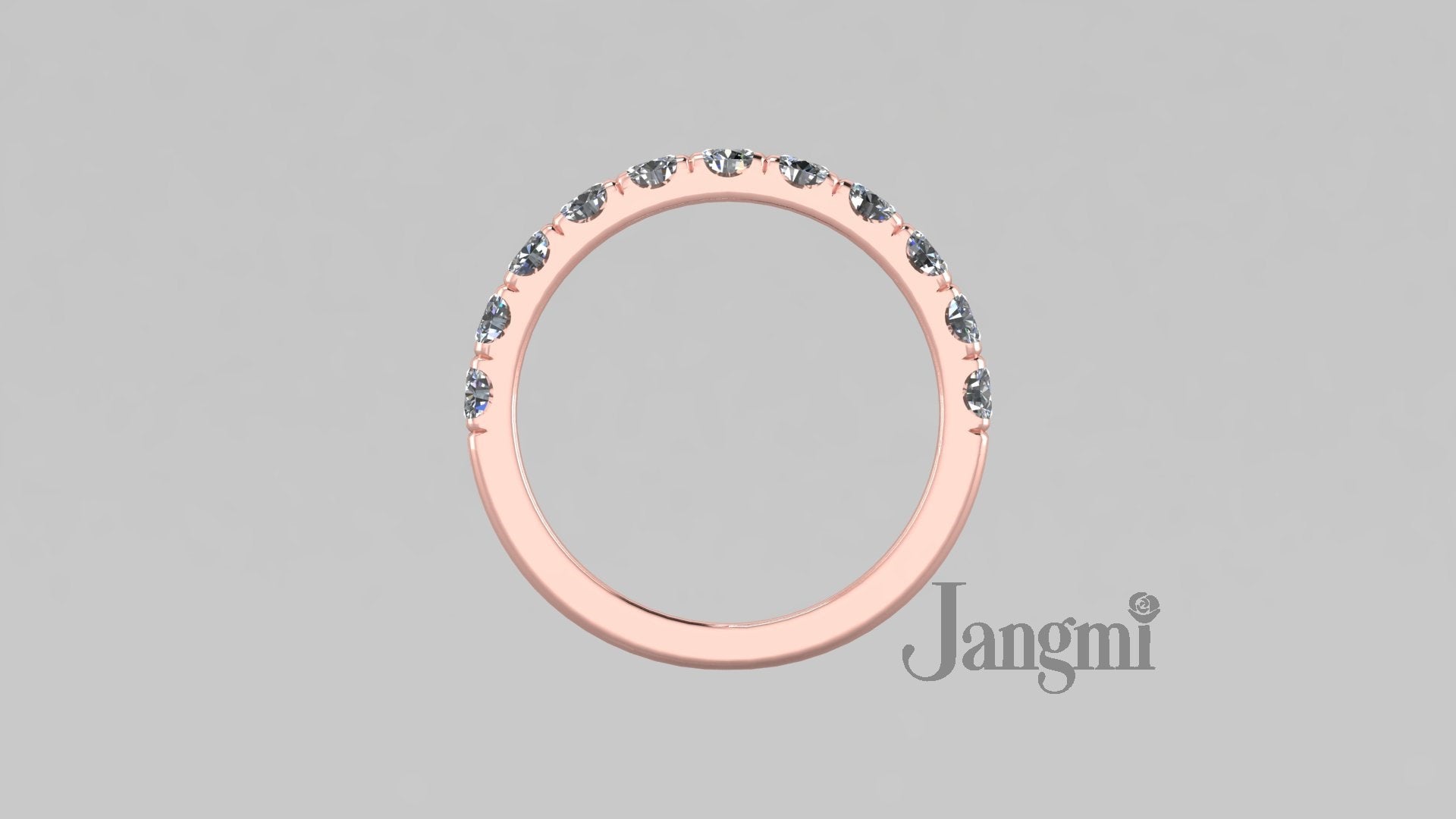 Love II 3mm Wedding Band