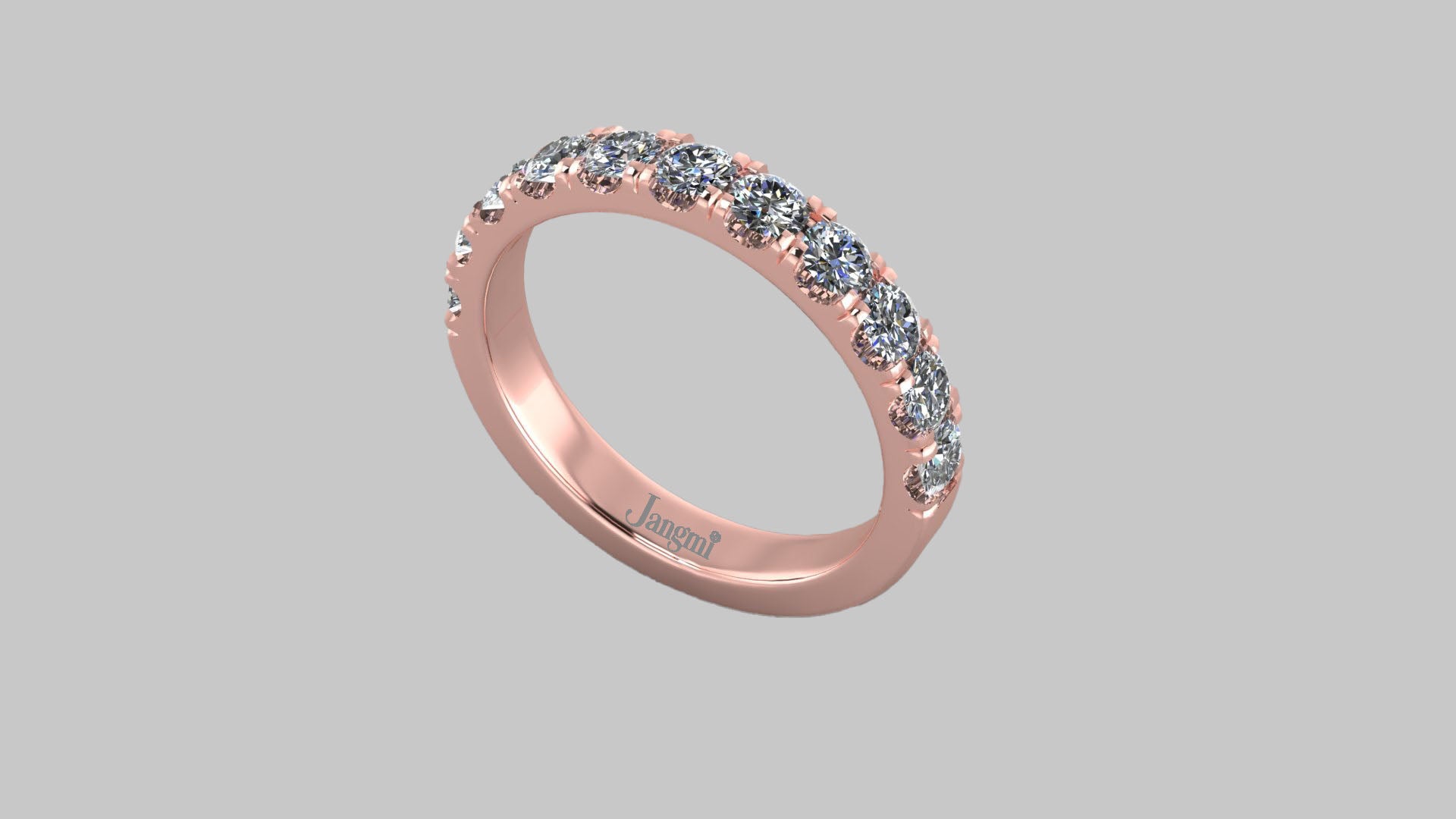 Love II 3mm Wedding Band