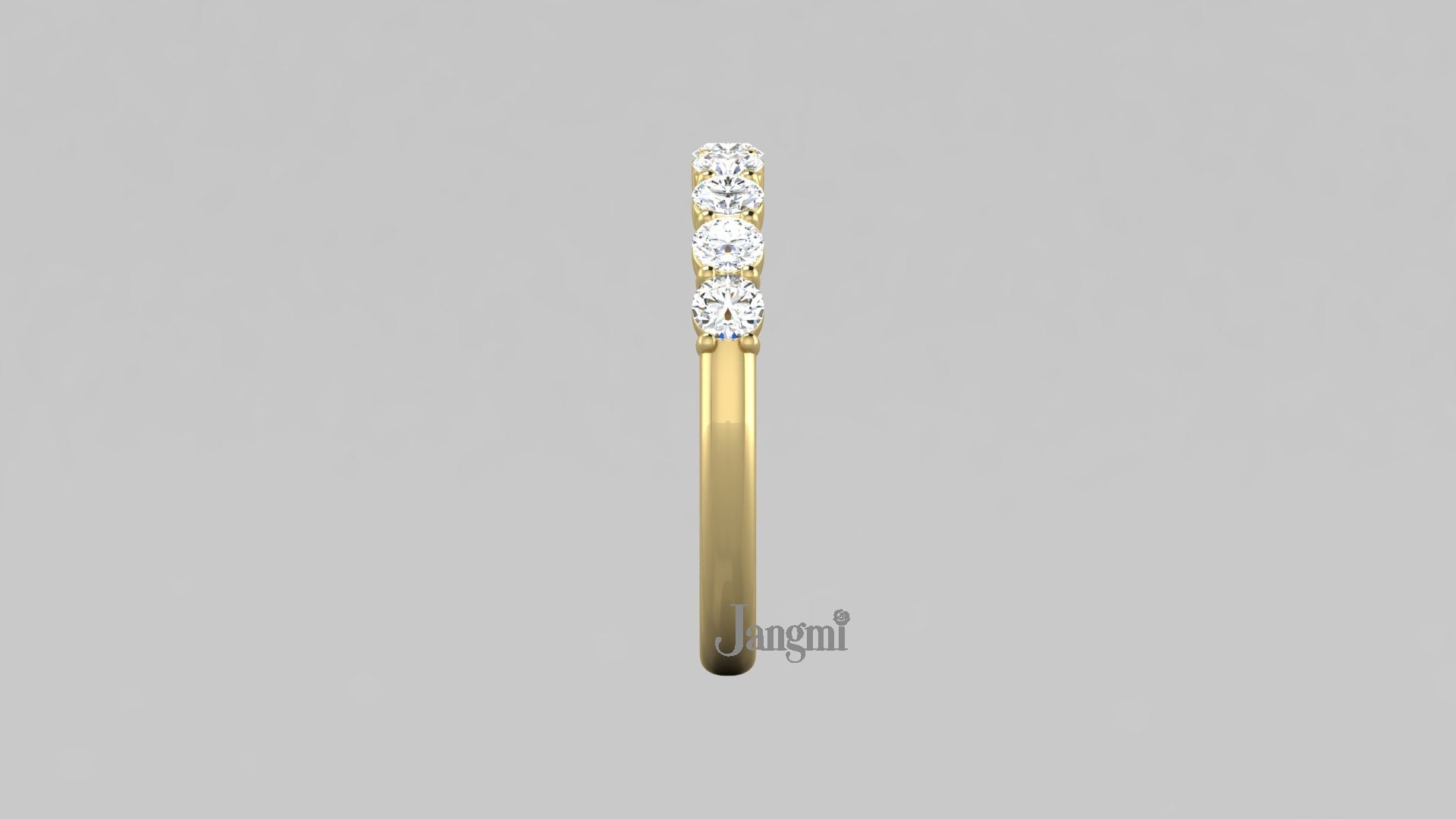 Shared Mini Prong 9 Diamonds