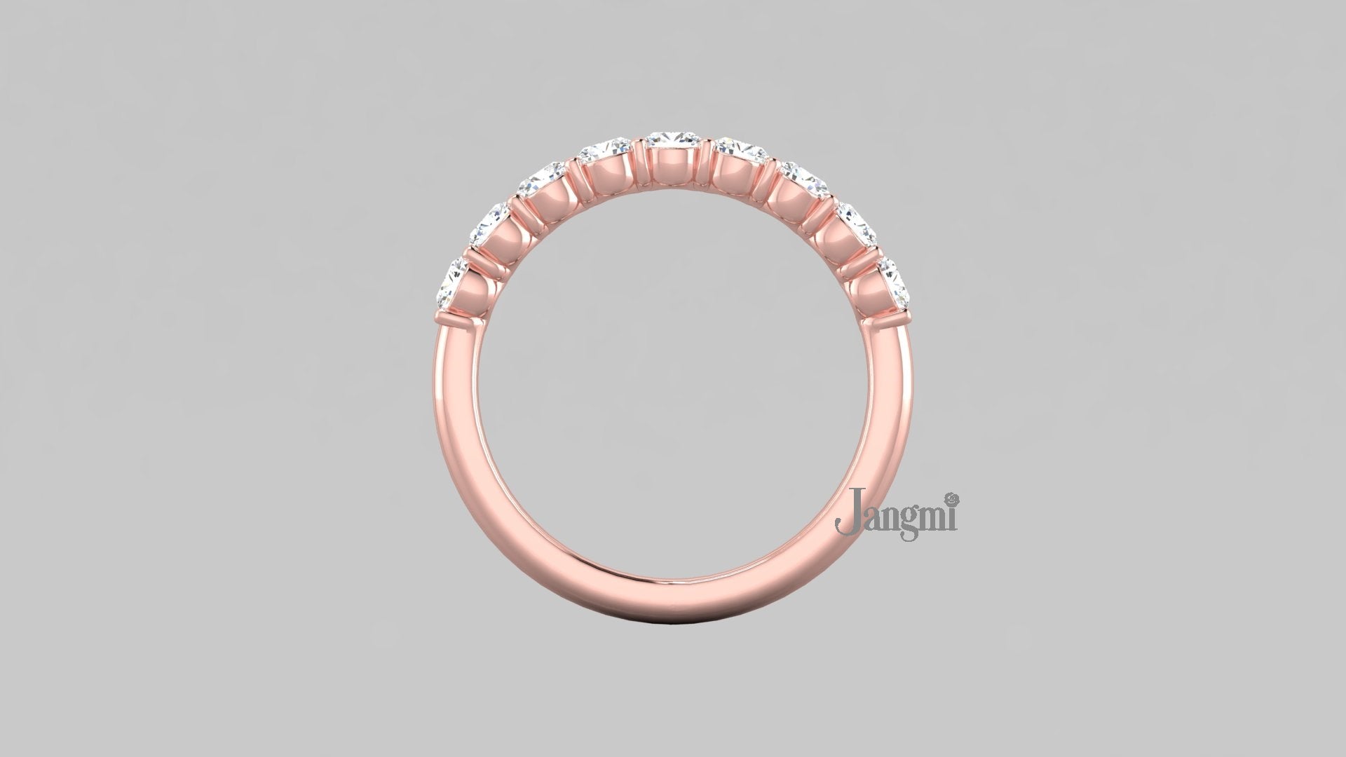 Shared Mini Prong 9 Diamonds