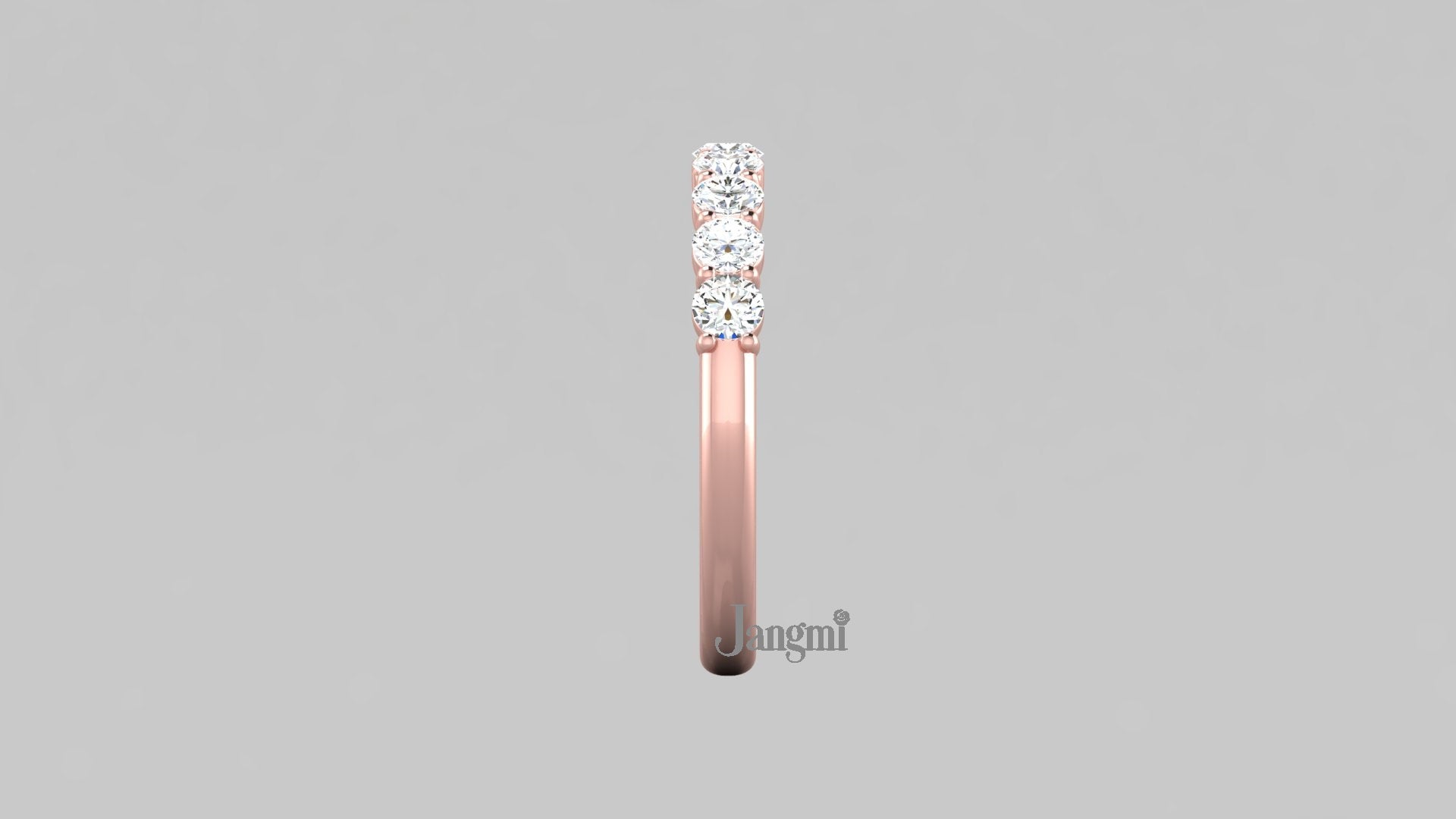 Shared Mini Prong 9 Diamonds