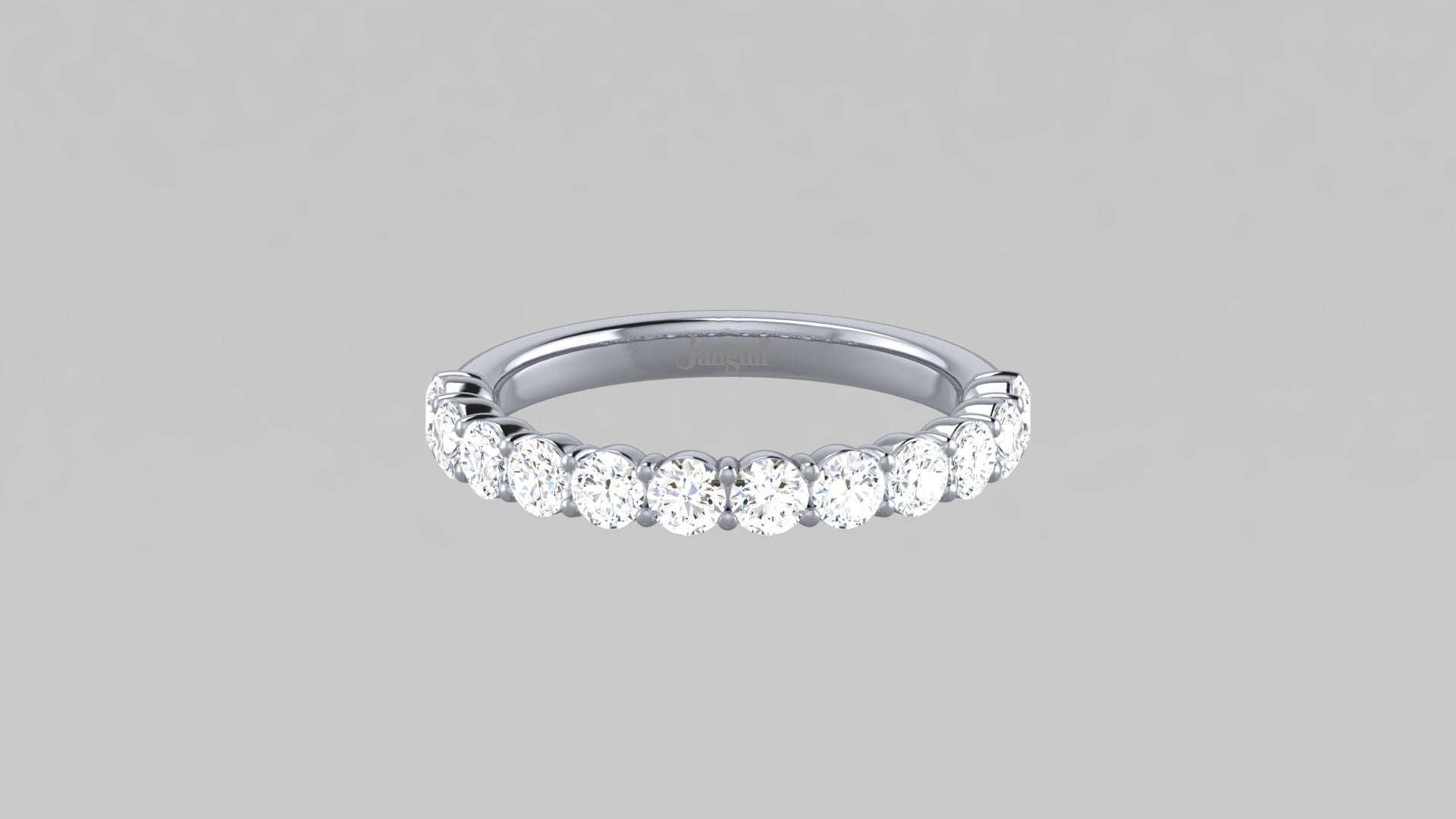 Shared Mini Prong 12 Diamonds