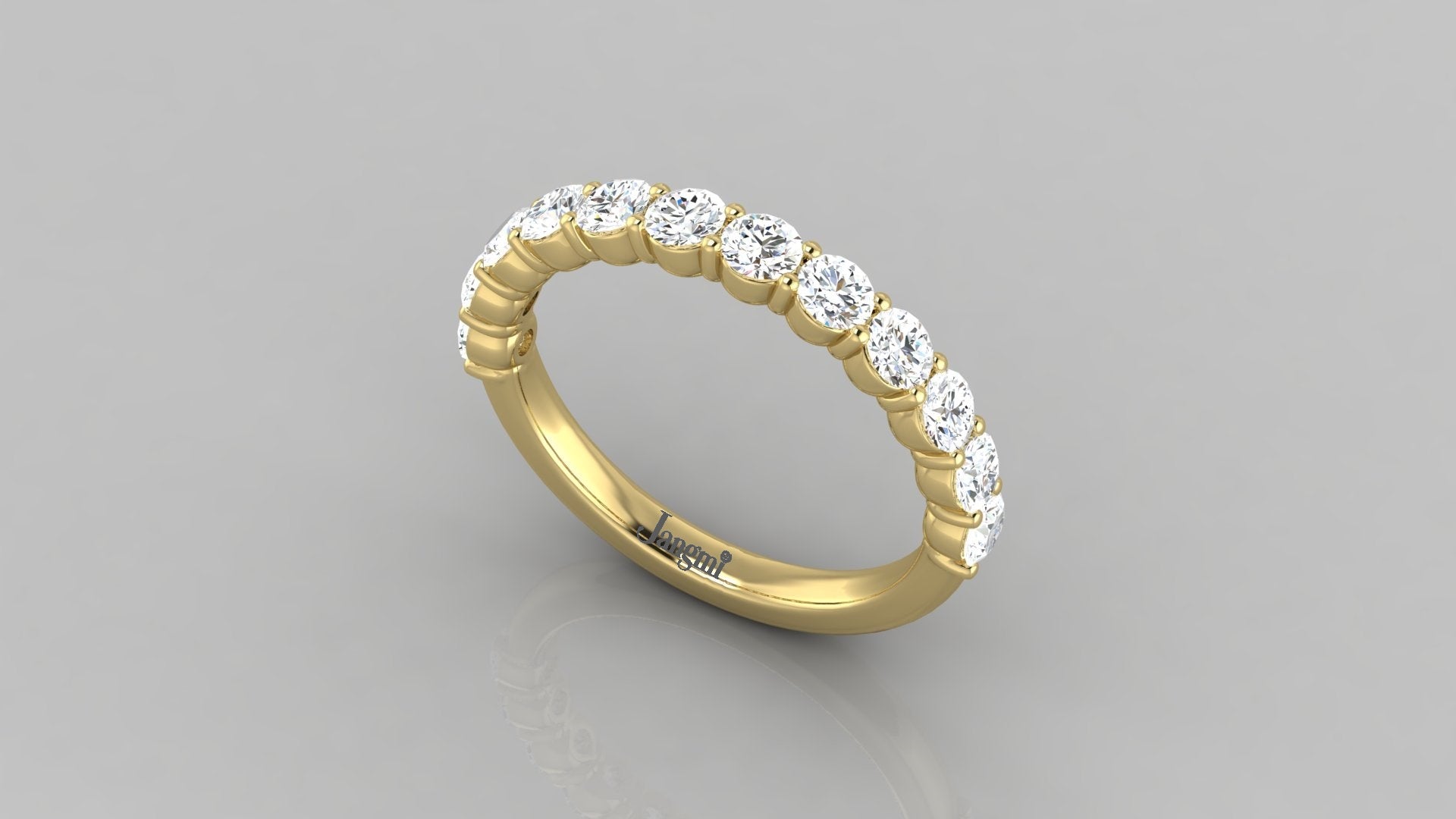 Shared Mini Prong 12 Diamonds