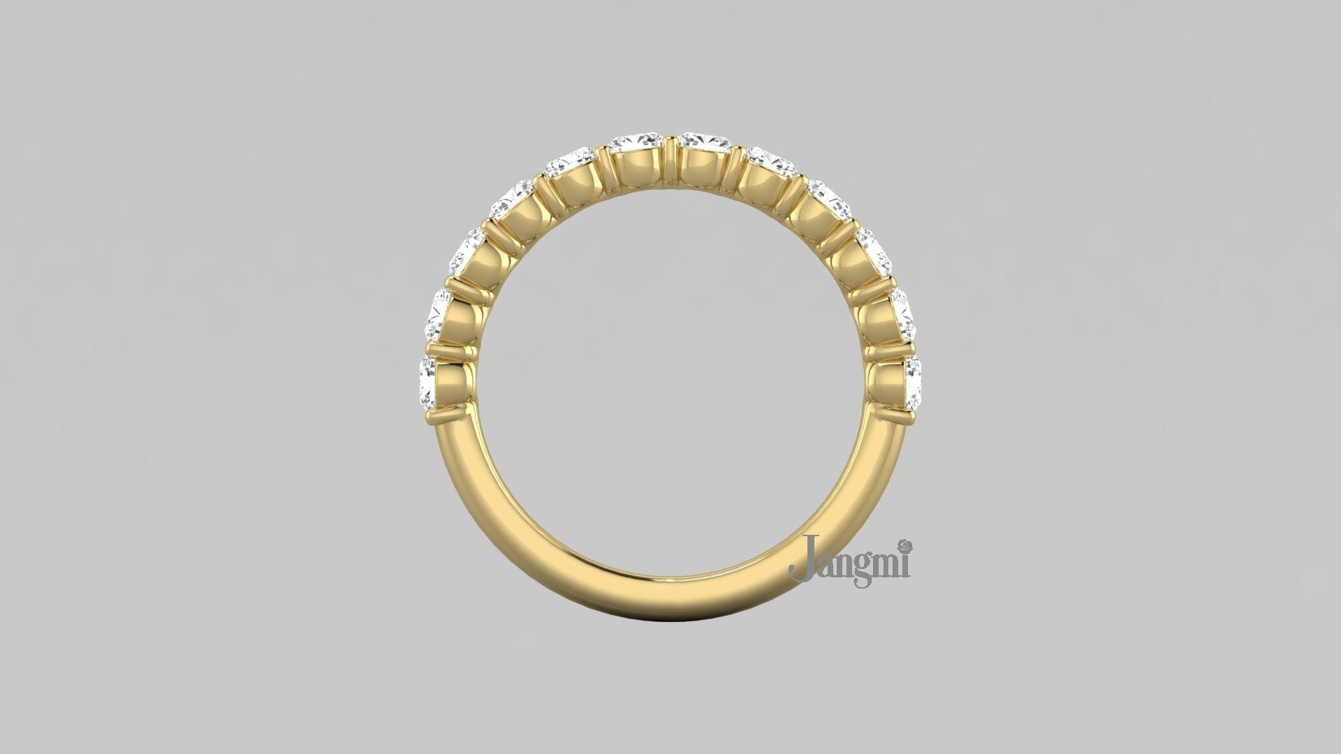 Shared Mini Prong 12 Diamonds