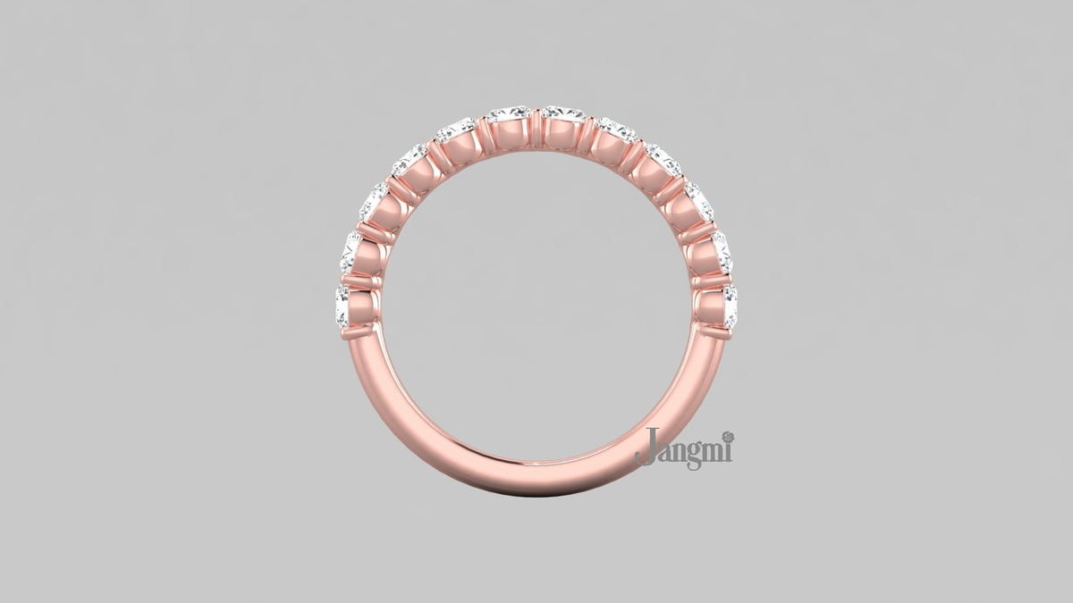 Shared Mini Prong 12 Diamonds
