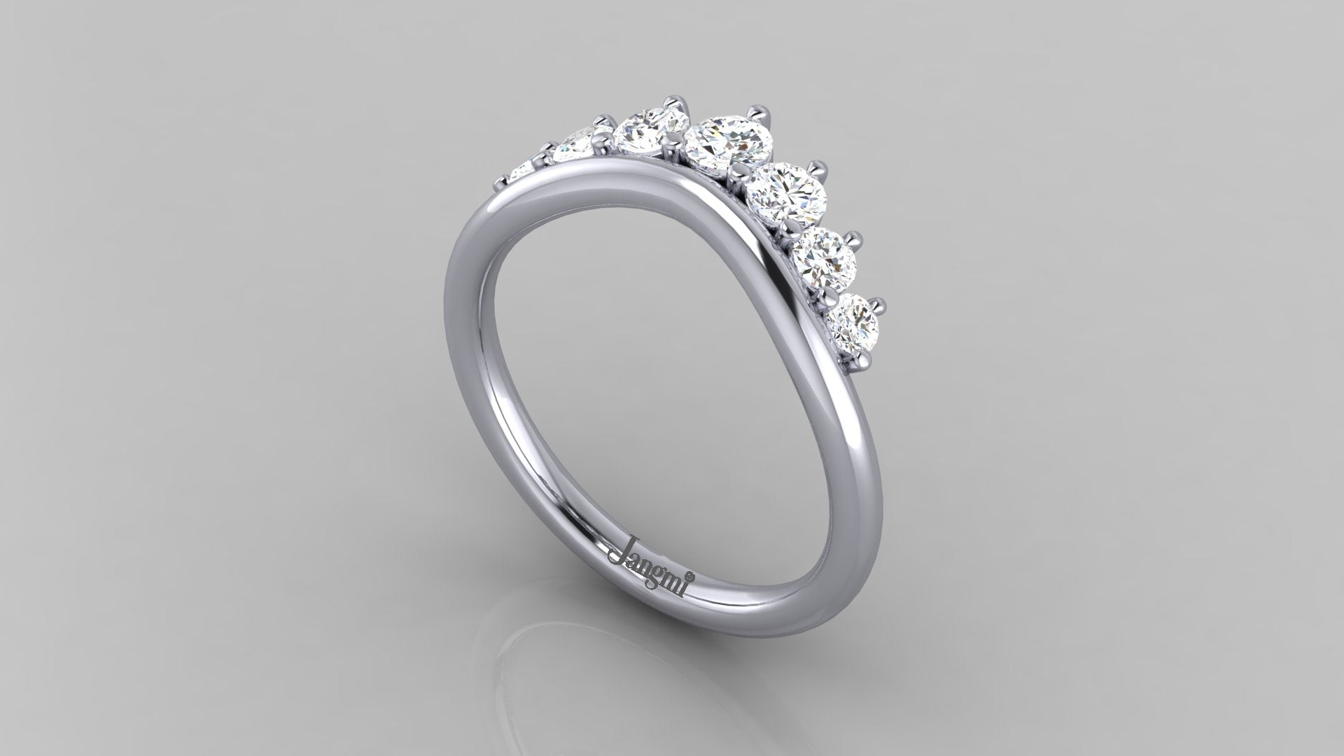 Love Diana Wedding Band