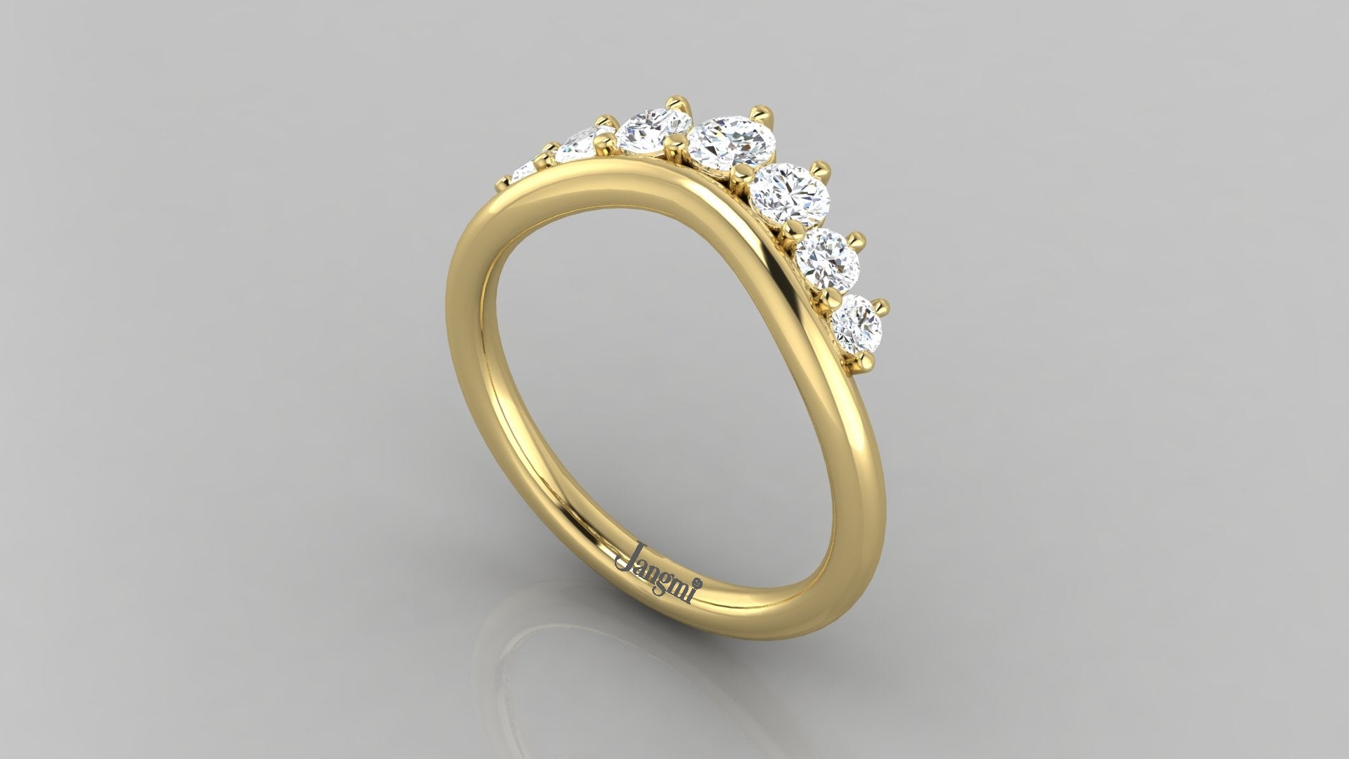 Love Diana Wedding Band