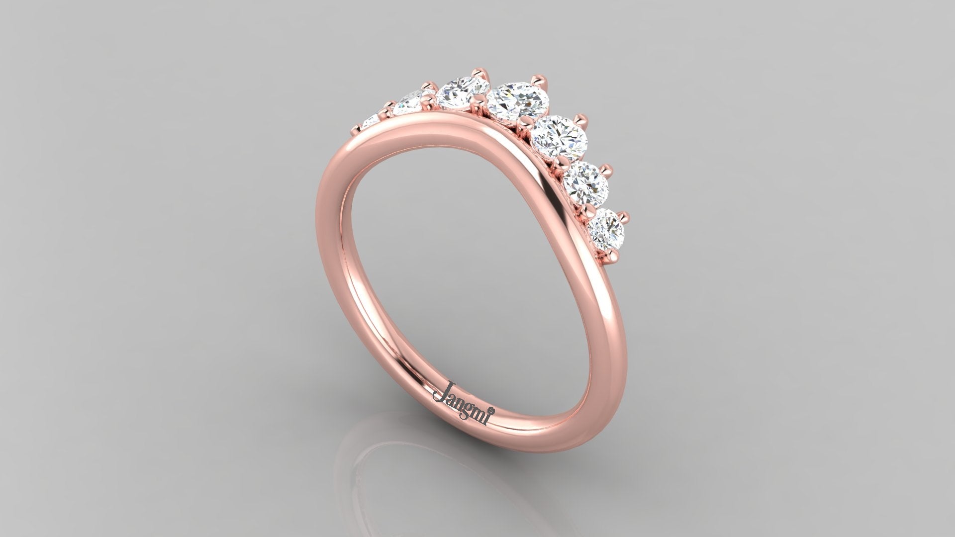 Love Diana Wedding Band