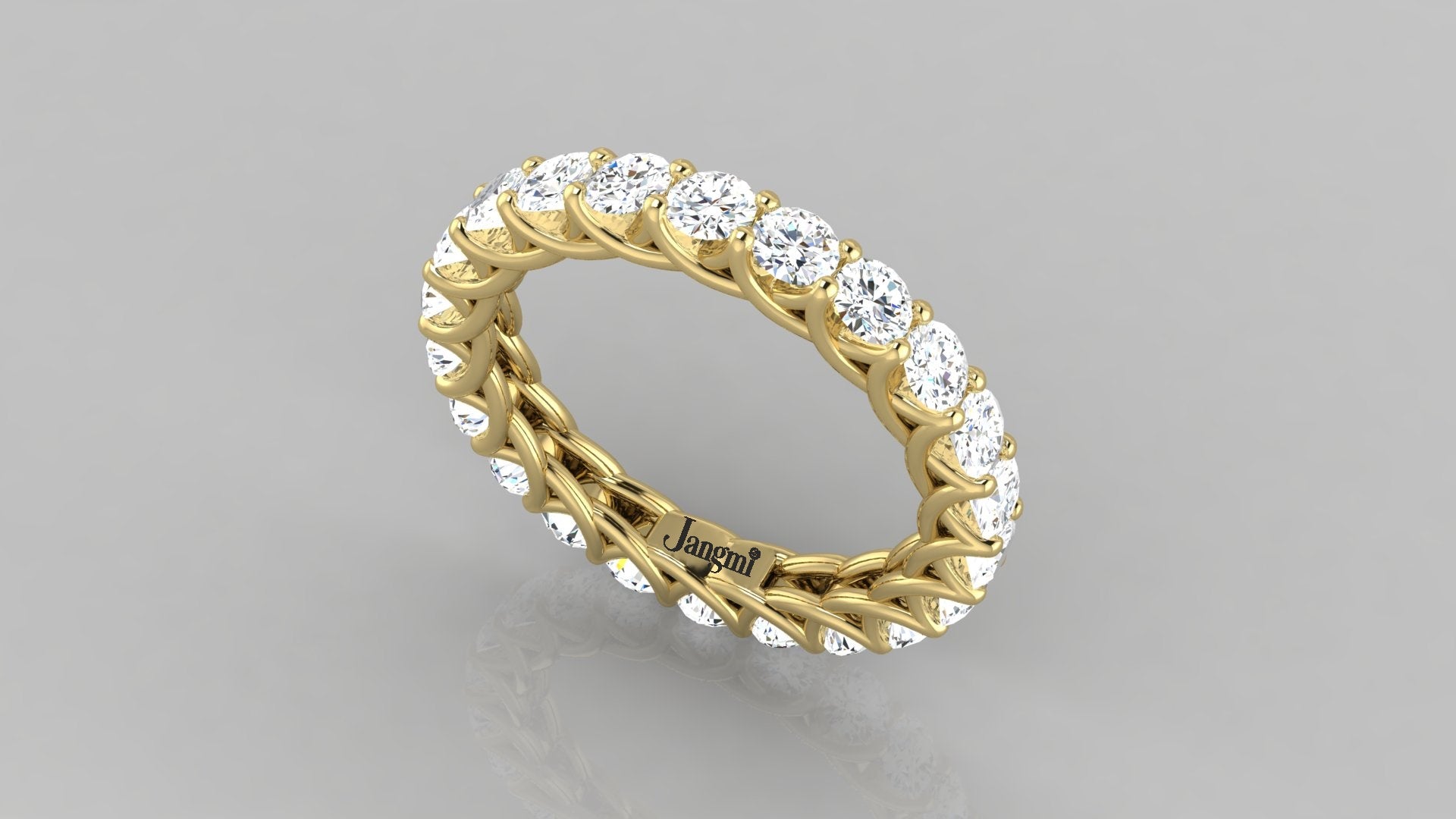 Love Canary Wedding Band 100%