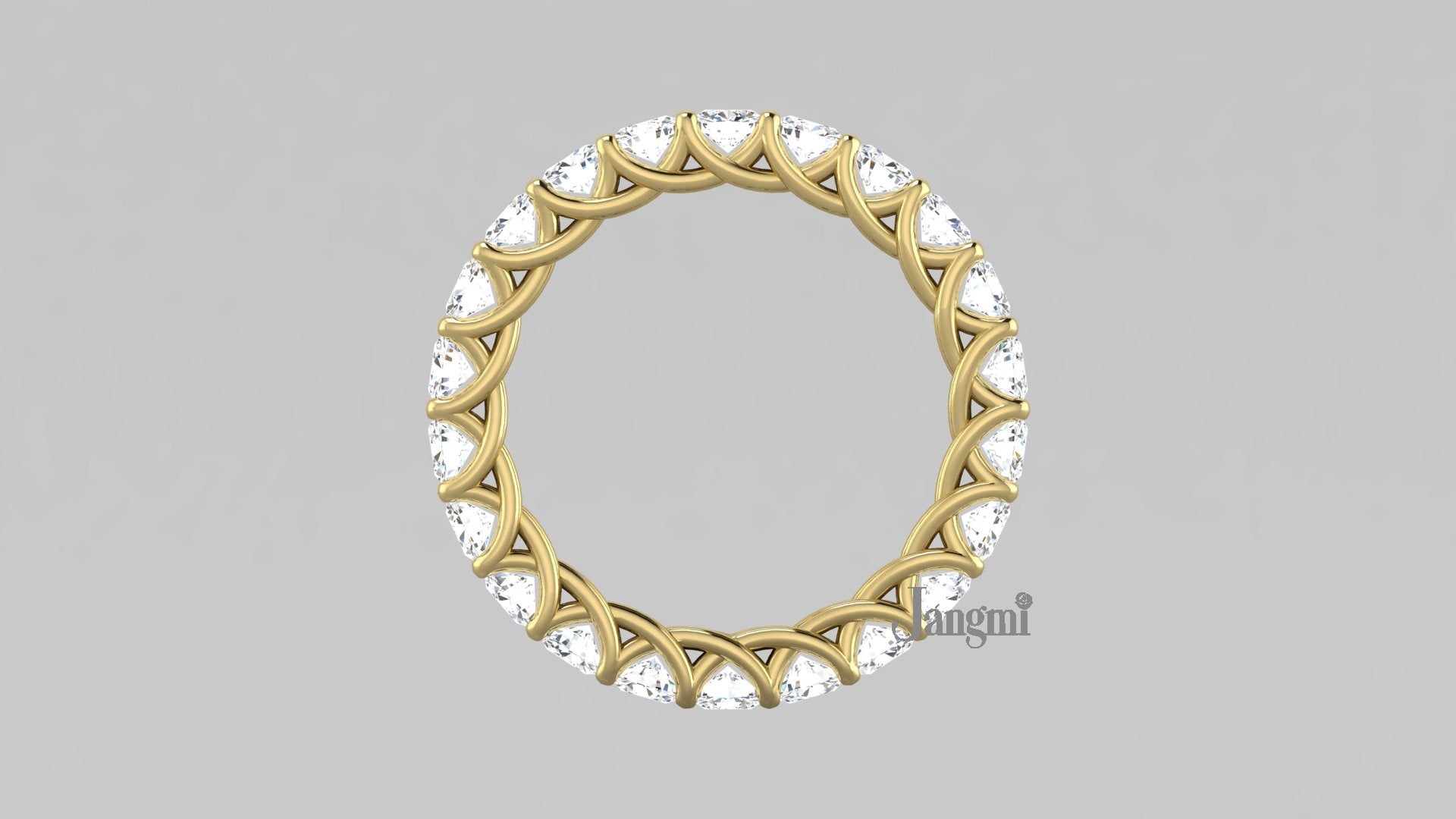 Love Canary Wedding Band 100%
