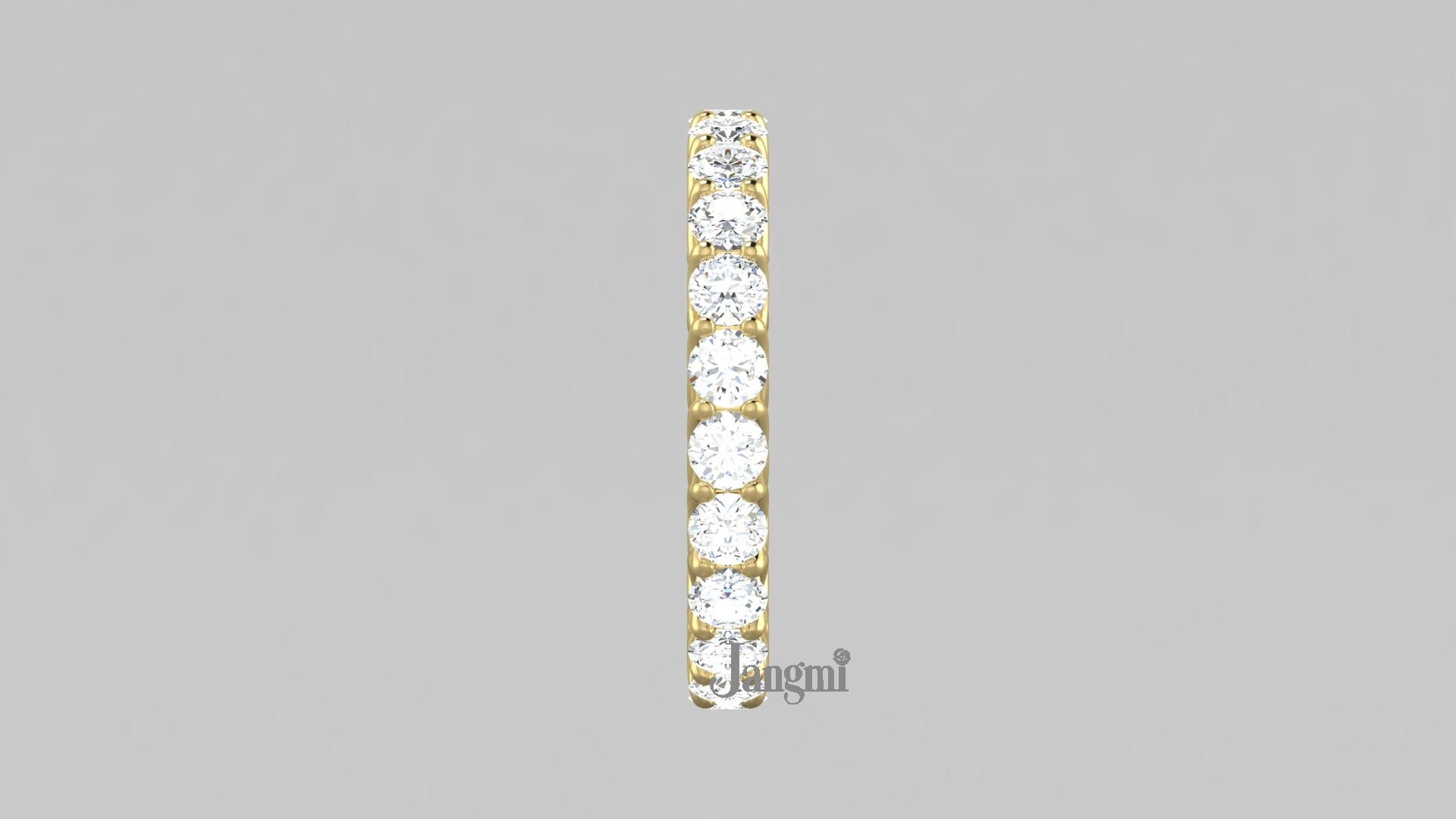 Love Canary Wedding Band 100%