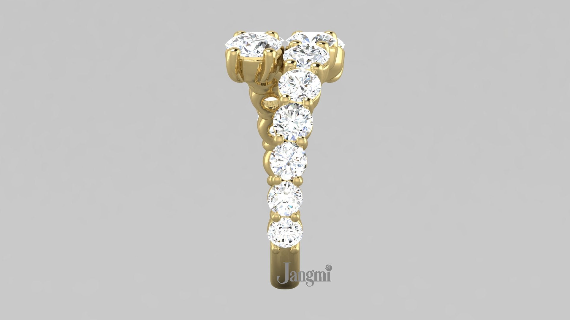 Shared Prong Gradual Twist