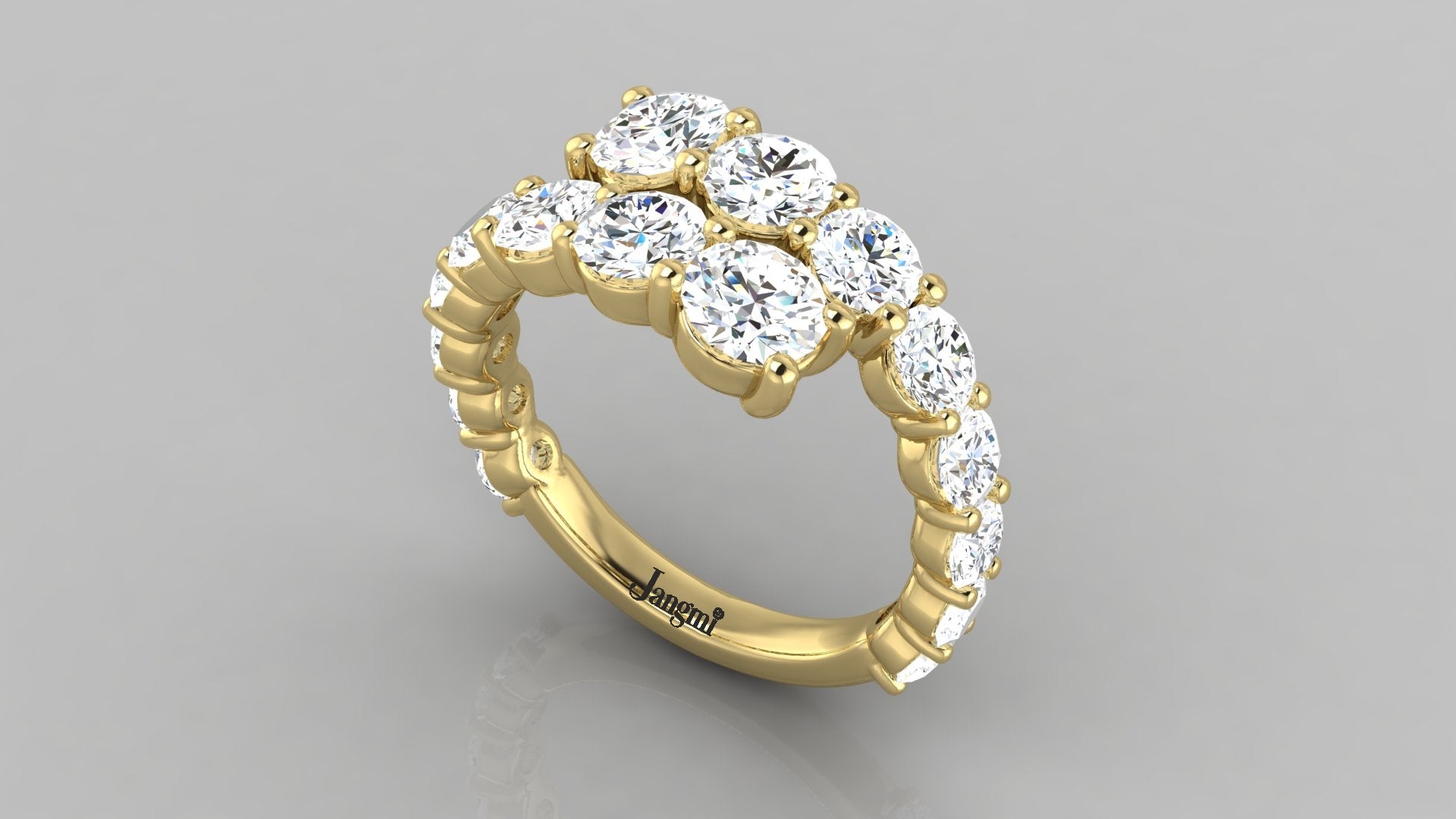 Shared Prong Gradual Twist