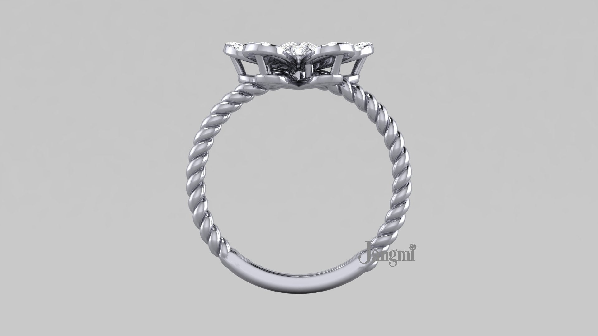 Love Calla Diamond Ring