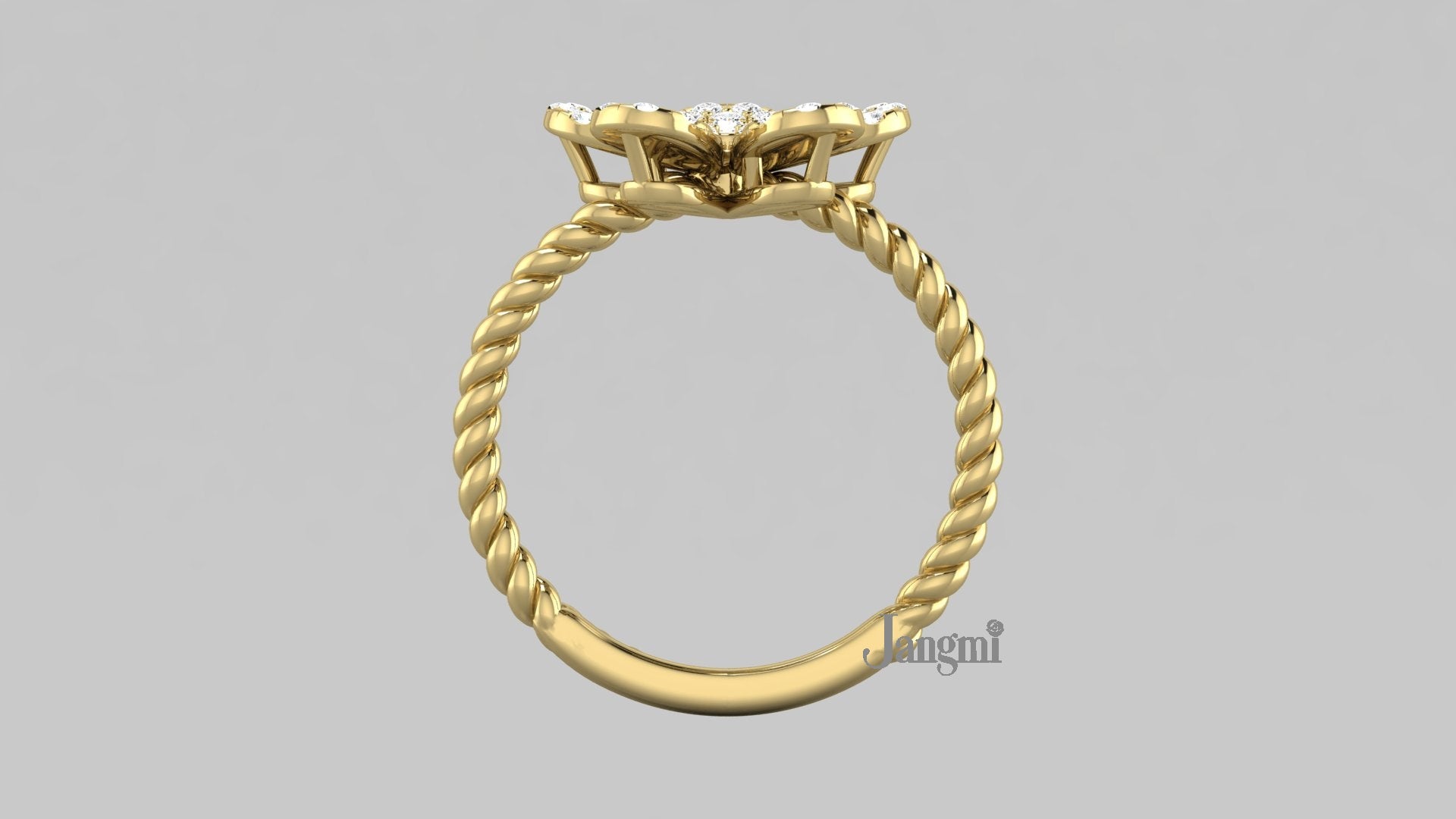 Love Calla Diamond Ring