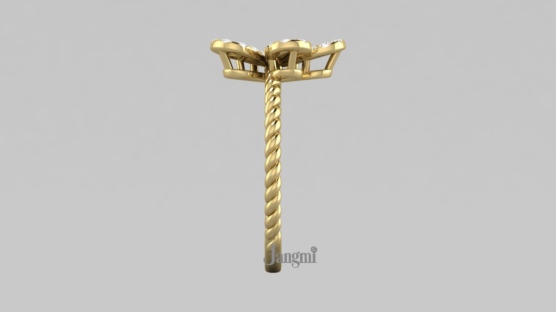 Love Calla Diamond Ring