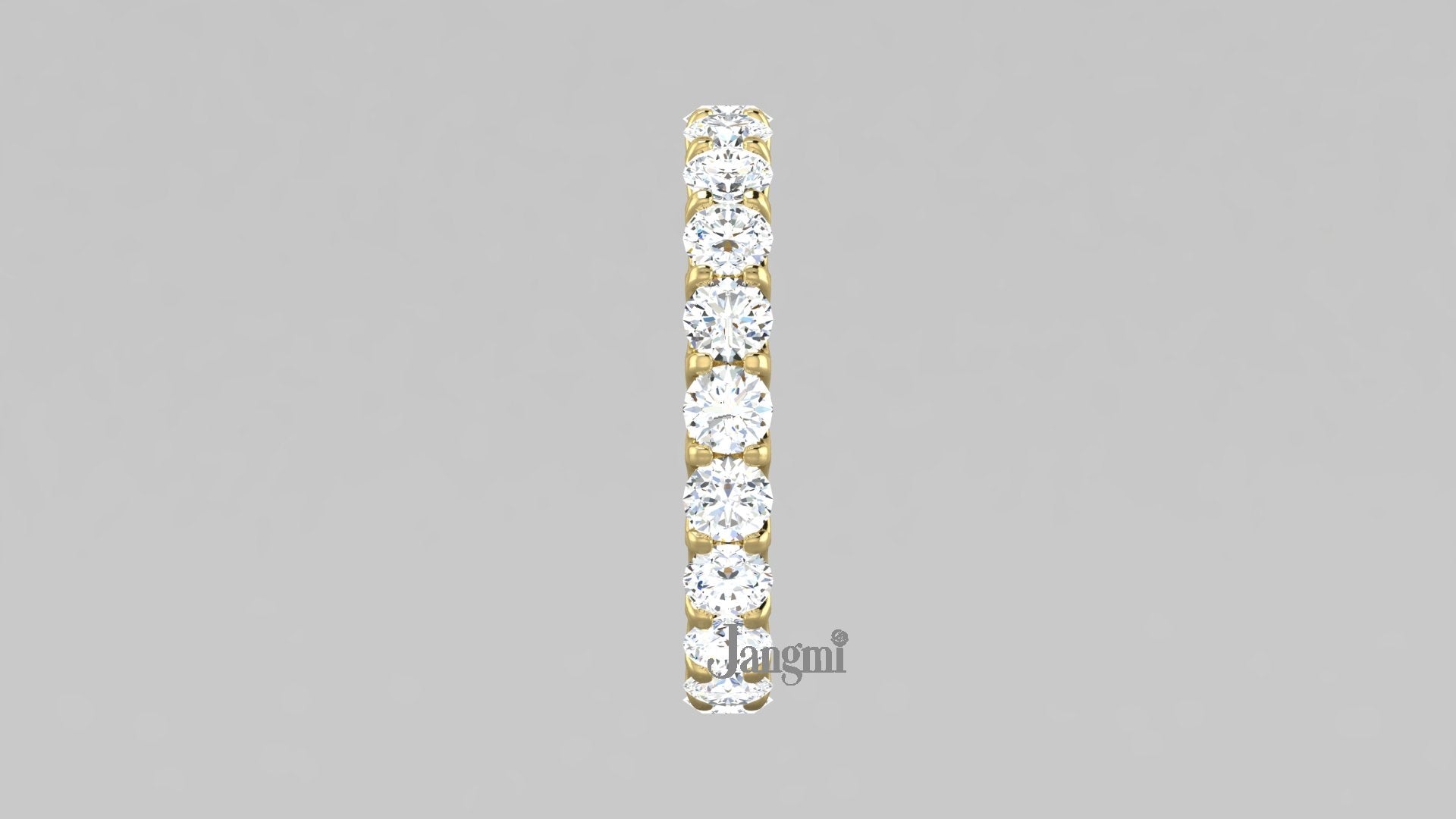 Love U Shared Prong Wedding band 100%