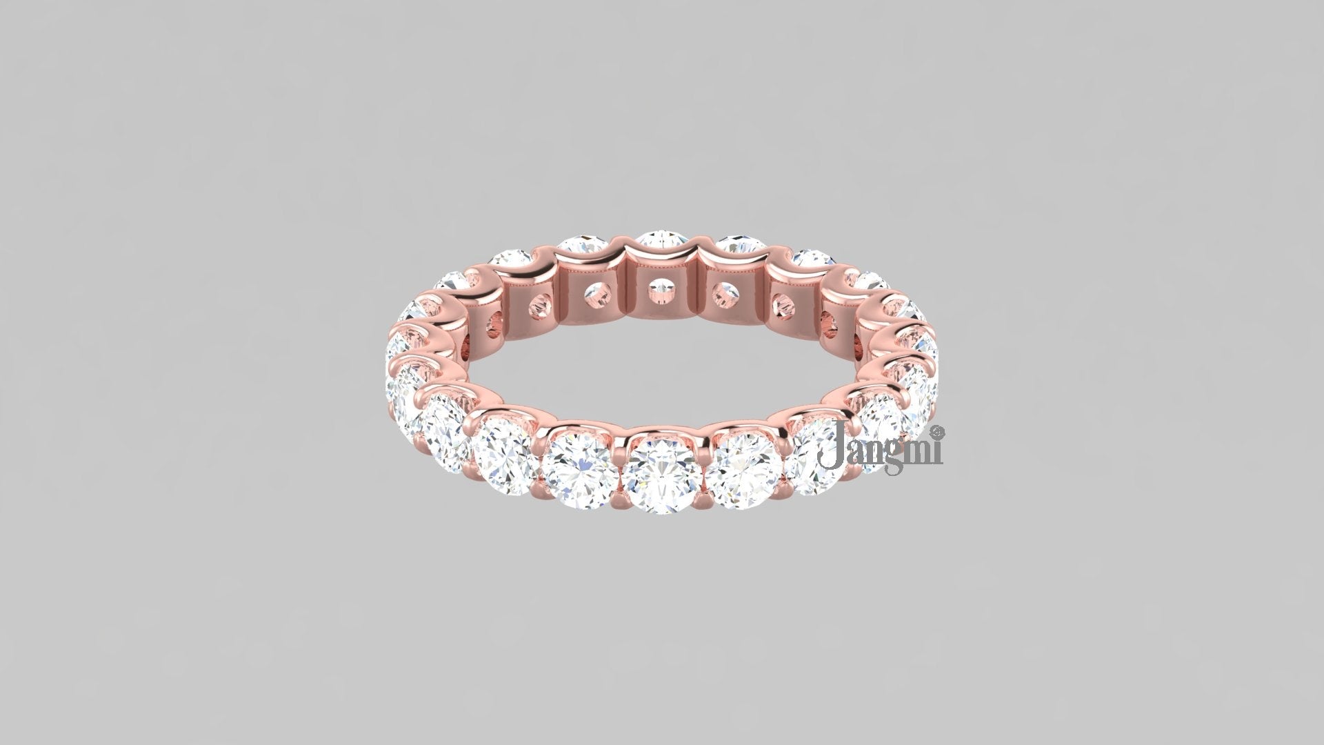 Love U Shared Prong Wedding band 100%
