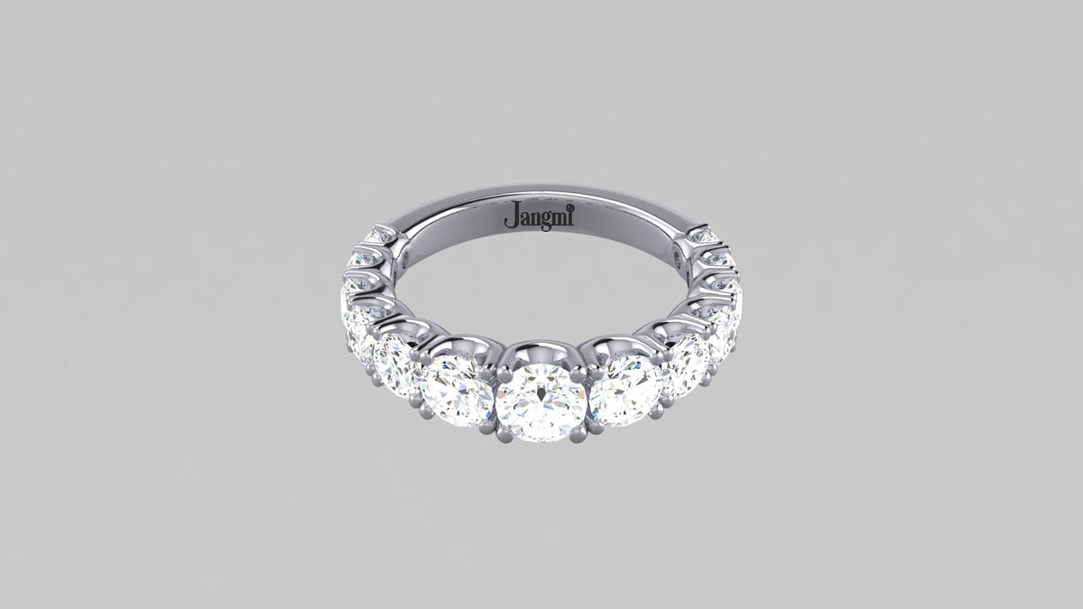 Love Gradual Wedding Band