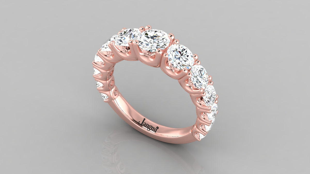 Love Gradual Wedding Band