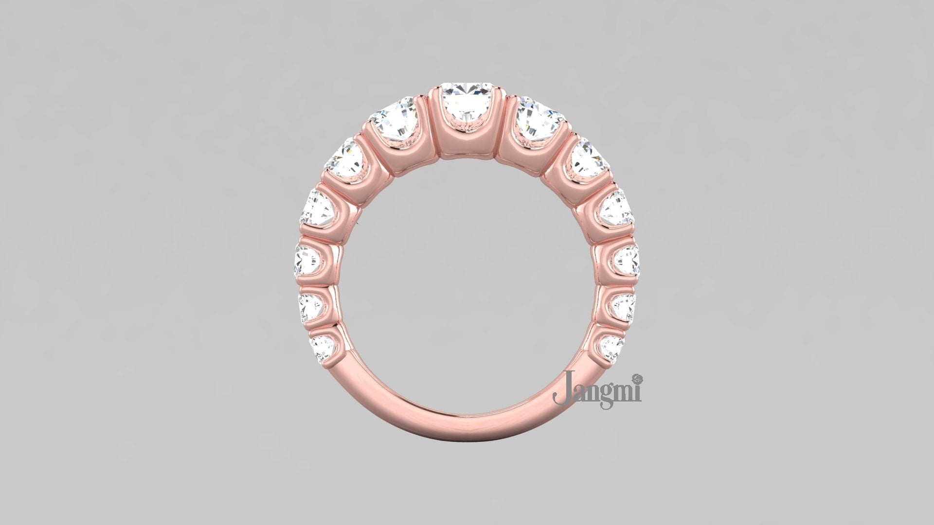 Love Gradual Wedding Band