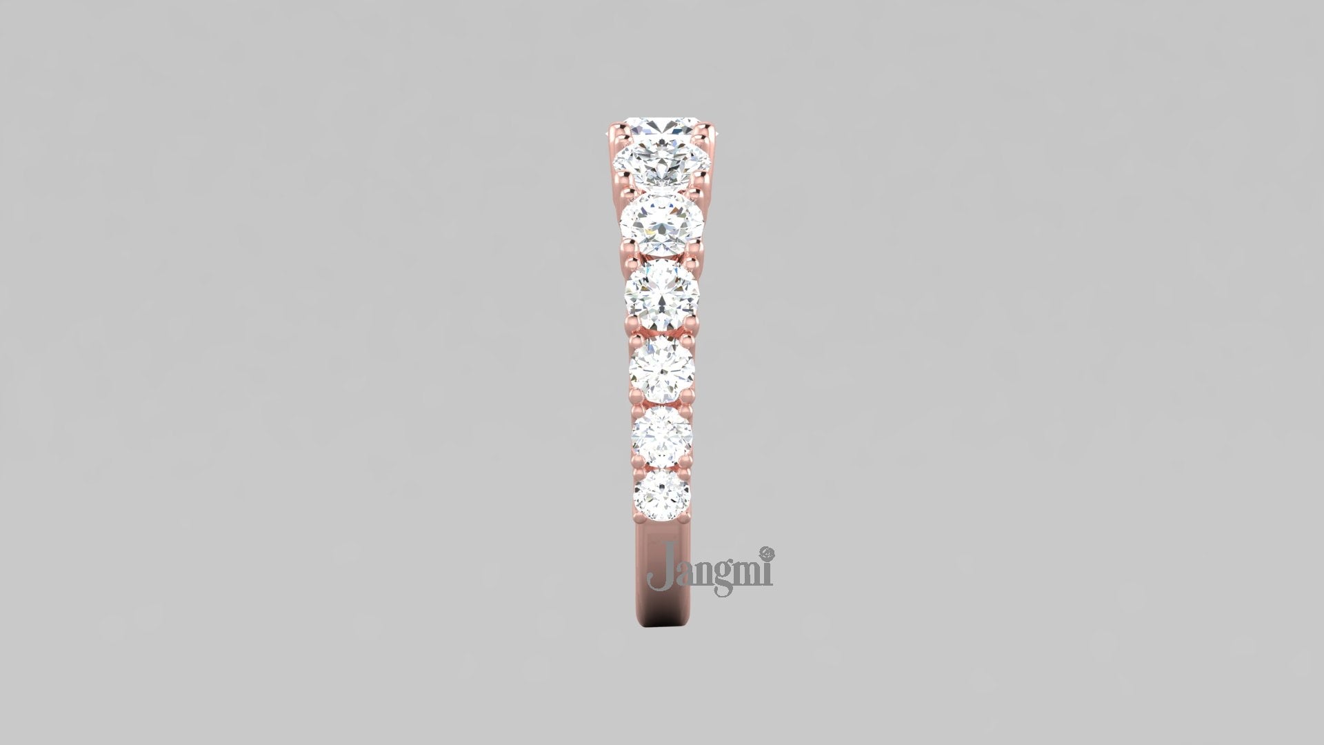 Love Gradual Wedding Band