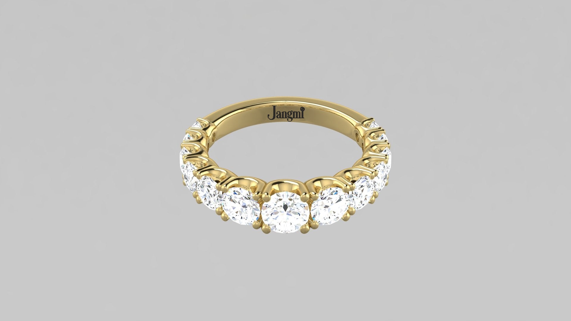 Love Gradual Wedding Band