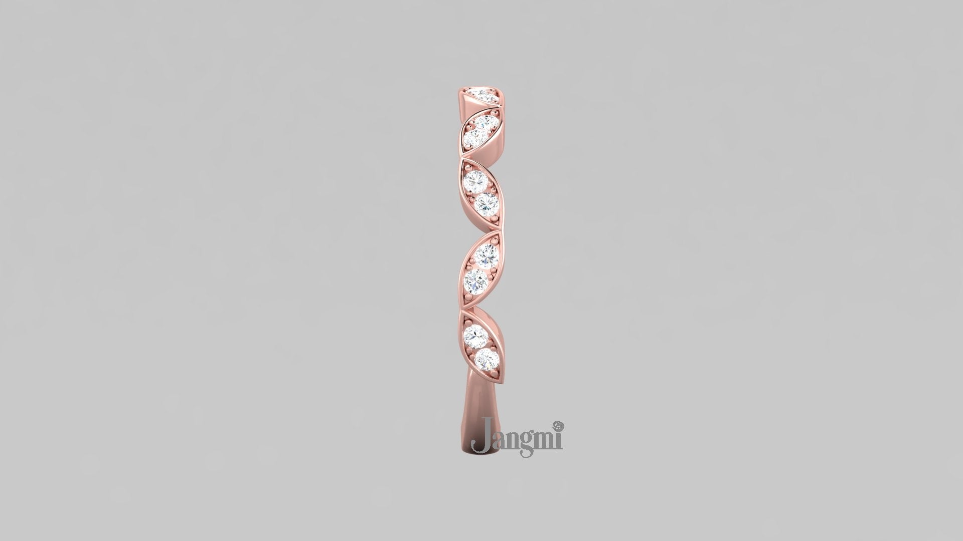 Love V Eyelet Ring